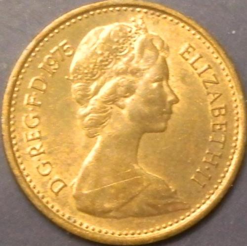 1/2 пенні 1975 Британія