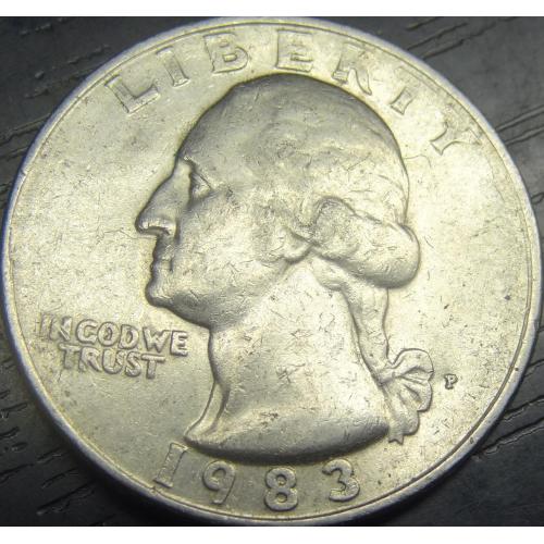 1/4 долара США 1983 P