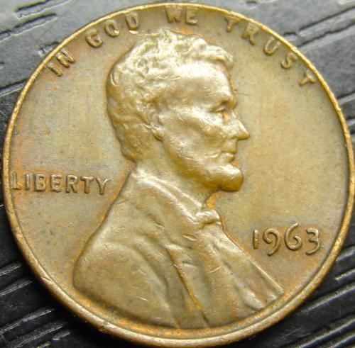 1 цент 1963 США