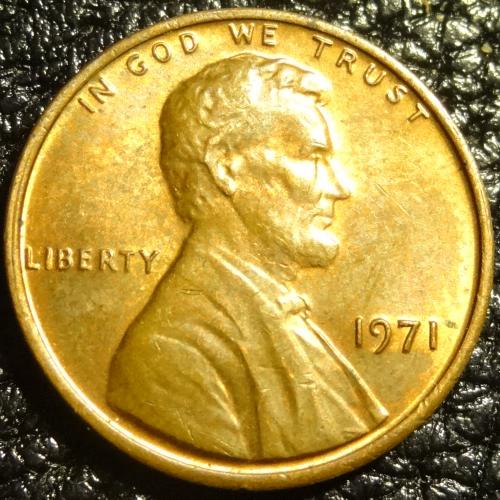 1 цент 1971 США