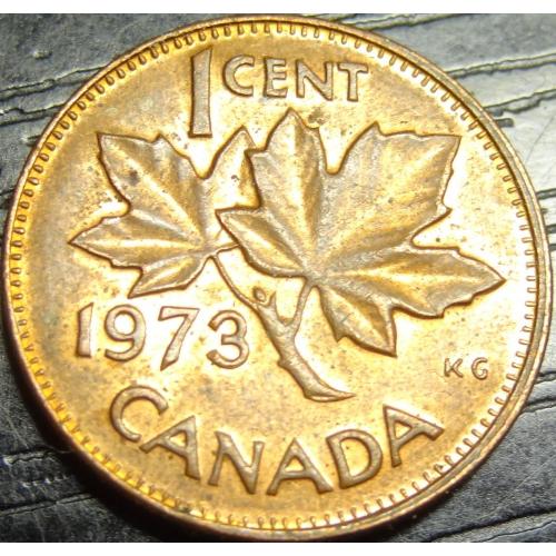 1 цент 1973 Канада