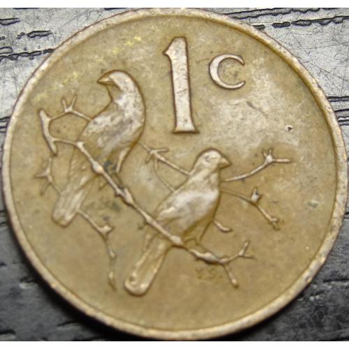 1 цент 1974 Південна Африка