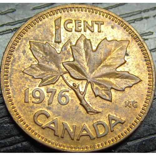 1 цент 1976 Канада