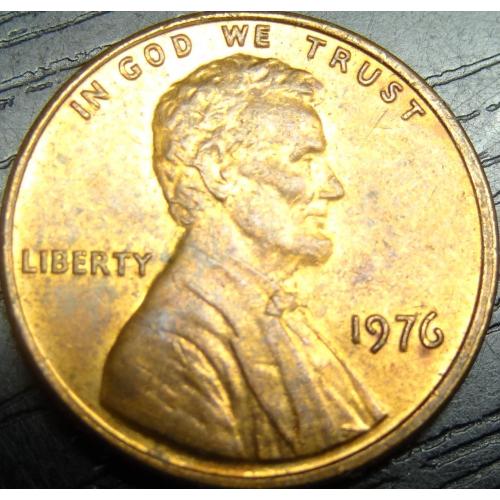1 цент 1976 США