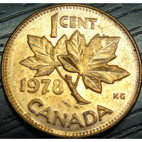1 цент 1978 Канада