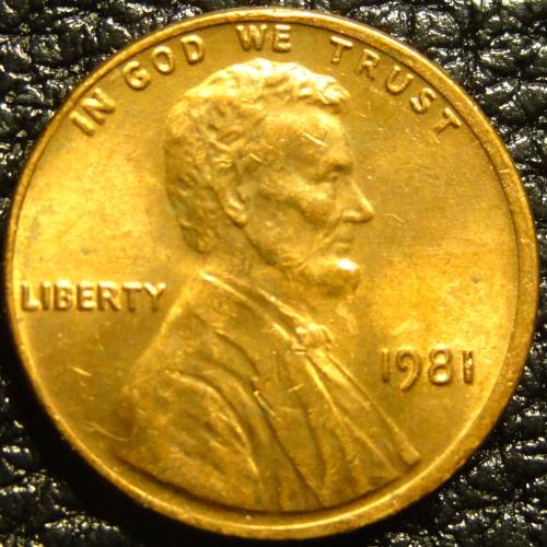 1 цент 1981 США