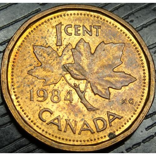 1 цент 1984 Канада
