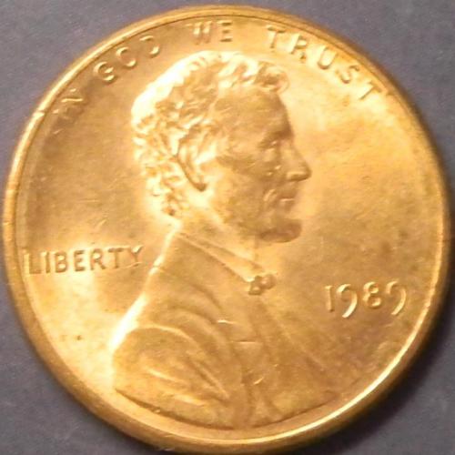 1 цент 1989 США