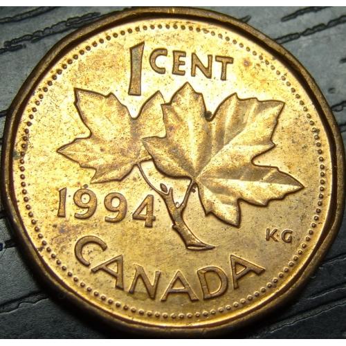 1 цент 1994 Канада