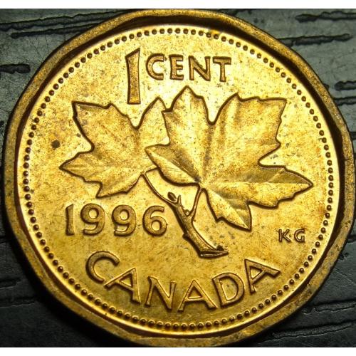 1 цент 1996 Канада