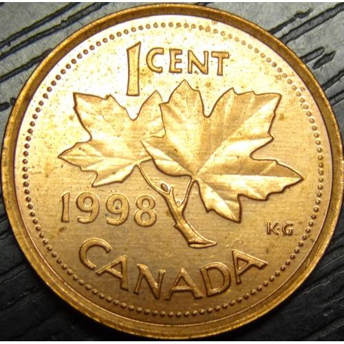 1 цент 1998 Канада