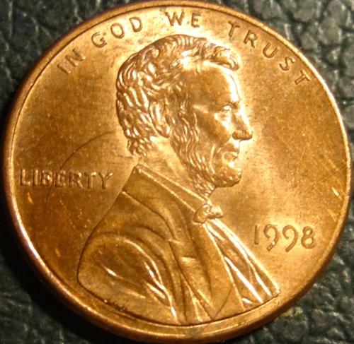 1 цент 1998 США