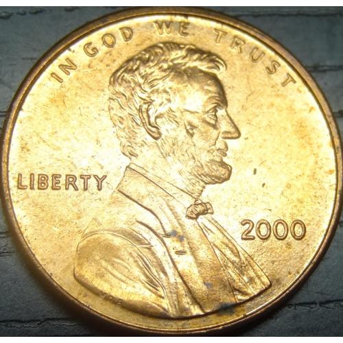 1 цент 2000 США