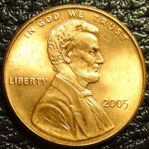 1 цент 2005 США
