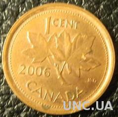 1 цент 2006 Канада немагніт