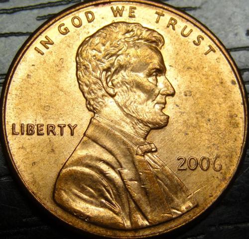 1 цент 2006 США