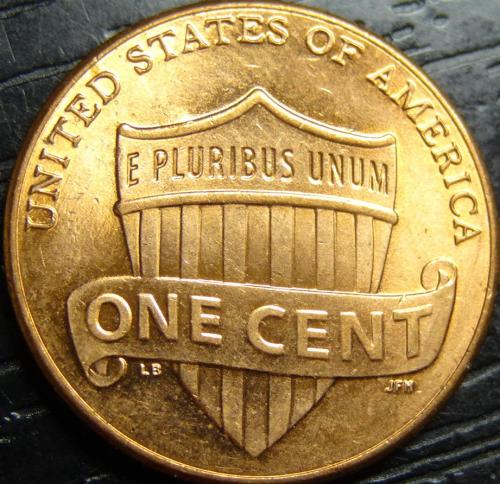 1 цент 2012 США
