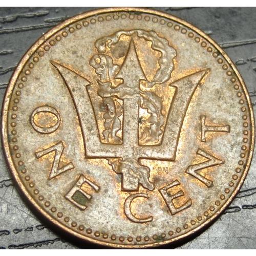 1 цент Барбадос 1980