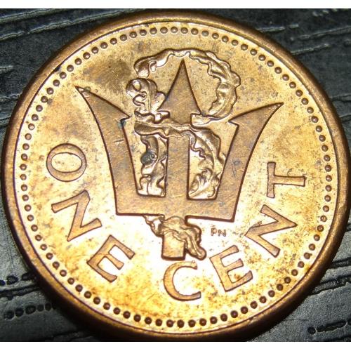 1 цент Барбадос 1991
