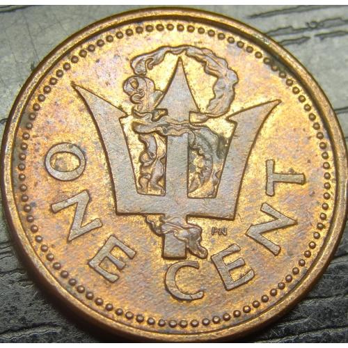 1 цент Барбадос 1995