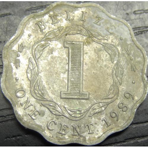 1 цент Беліз 1989