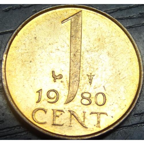 1 цент Нідерланди 1980