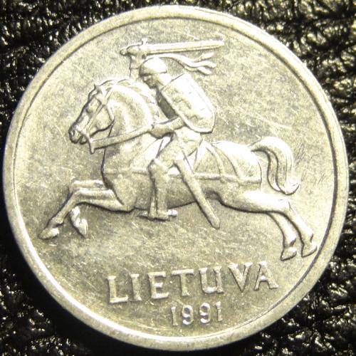 1 центас 1991 Литва