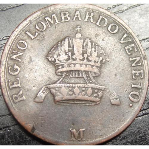 1 чентезімо Ломбардо-Венеціанське королівство 1822 M