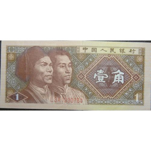 1 цзяо Китай 1980