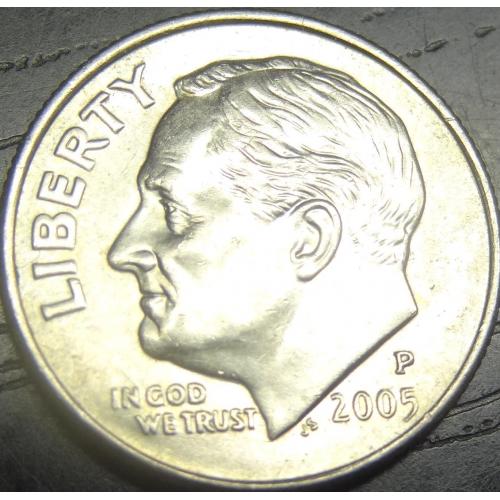 1 дайм 2005 P США