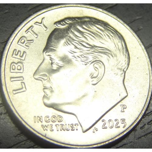 1 дайм 2025 P США