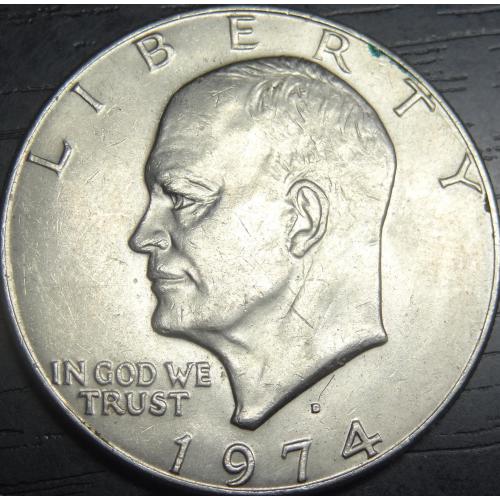 1 долар 1974 D США