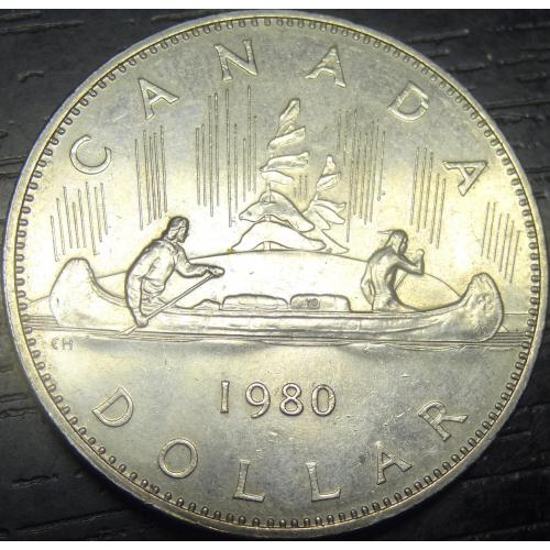 1 долар 1980 Канада