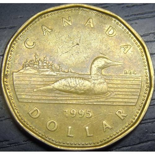 1 долар 1995 Канада