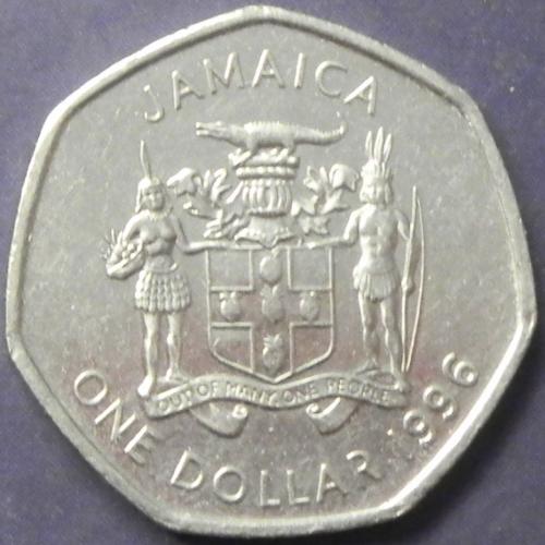 1 долар 1996 Ямайка