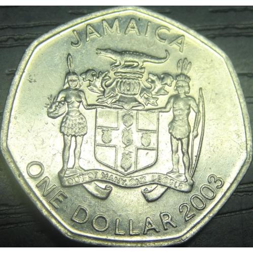 1 долар 2003 Ямайка