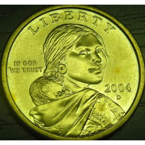 1 долар 2004 D США