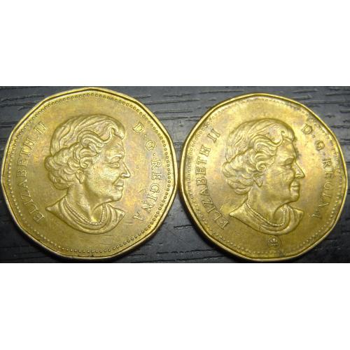 1 долар 2006 Канада (два різновиди)