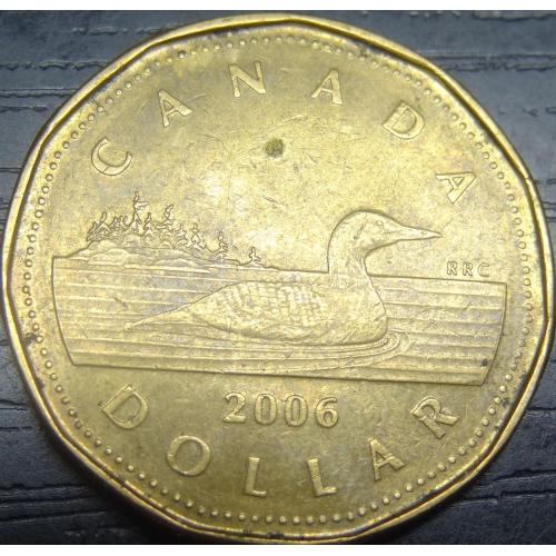 1 долар 2006 L Канада (листок)