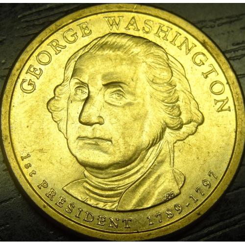 1 долар 2007 P США Джордж Вашингтон