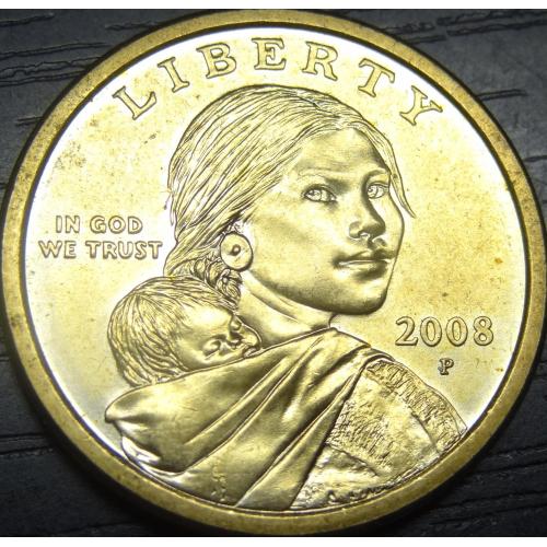 1 долар 2008 P США