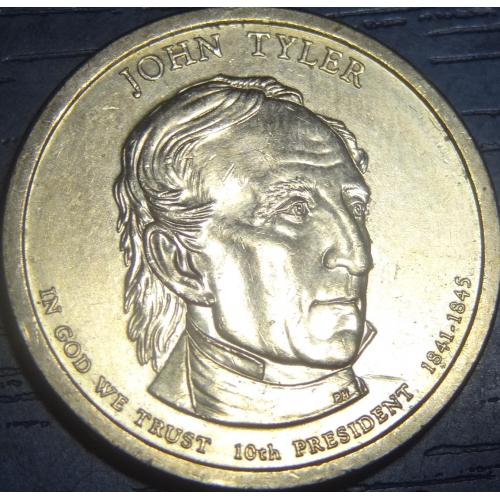1 долар 2009 P США Джон Тайлер