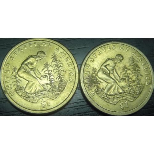  1 долар 2009 США Посадка культур (два різновиди)