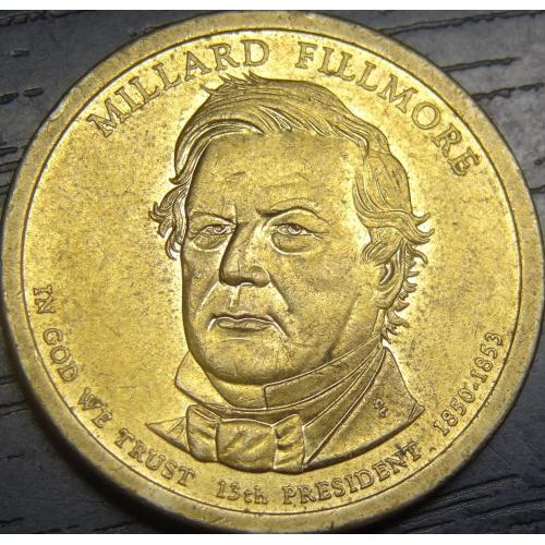 1 долар 2010 P США Міллард Філлмор