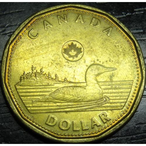1 долар 2012 Канада (сталь)