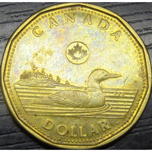 1 долар 2012 Канада (сталь)
