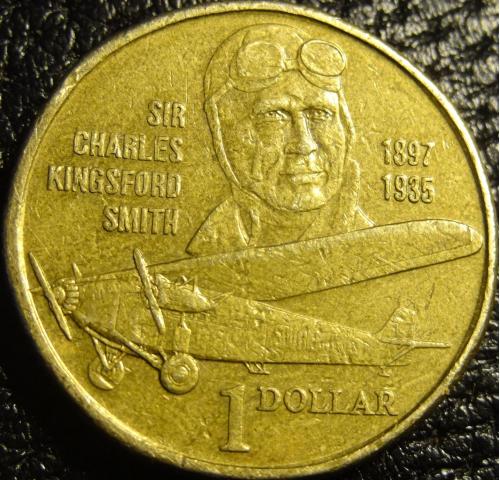 1 долар Австралія 1997 Чарльз Кінгсфорд Сміт
