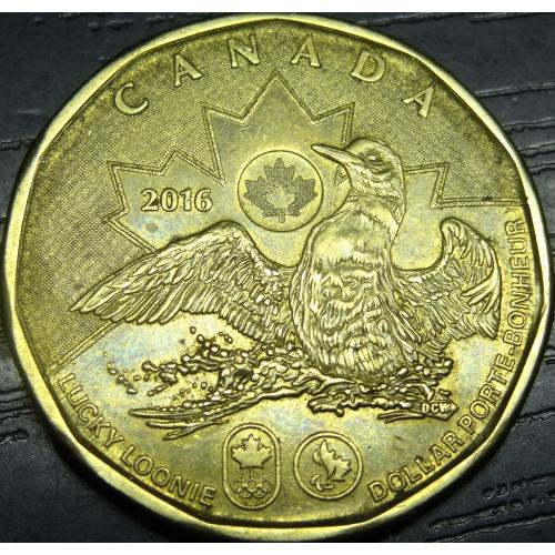 1 долар Канада 2016 Олімпіада в Ріо-де-Жанейро