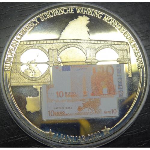 1 долар Ліберія 2002 Європейські банкноти - 10 євро