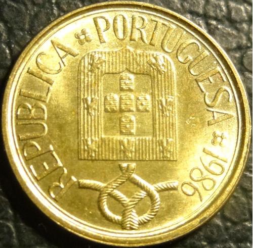 1 ескудо 1986 Португалія